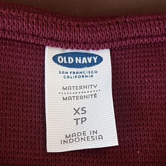 Old Navy Womens Dress Maternity  Size XS  Sleeveless Textured Pleated Knit Short - Picture 6 of 10